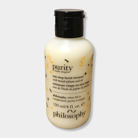Philosophy Purity Made Simple One Step Facial Face Cleanser 120ml 4 fl oz Travel - Picture 1 of 2